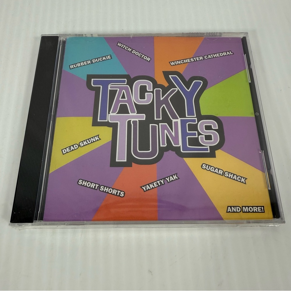 Tacky Tunes K-Tel Vtg 2002 Music CD #3090-2 Multiple Artists New w/ Factory Seal